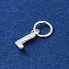 925 Sterling Silver Letter Charms LS-STER-C012-01S-L-2