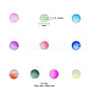 700Pcs 10 Colors Baking Painted Crackle Glass Bead CCG-CJ0001-01-2