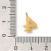 Ion Plating(IP) 304 Stainless Steel Micro Pave Cubic Zirconia Pendants STAS-H228-01G-04-3