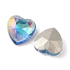 Glass Rhinestone Cabochons RGLA-L029-08B-BBLA-2