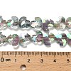 Electroplate Glass Beads Strands EGLA-P066-03A-FR04-4