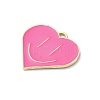 Alloy Enamel Pendants ENAM-F152-06G-04-2