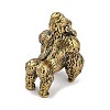 Brass 3D Animal Figurines KK-C073-06A-AG-3