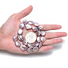 Natural Keshi Pearl Beads Strands PEAR-S015-002-6
