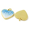 Brass Enamel Pendants KK-S401-16G-A-3