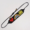 Heart & Rainbow & Smiling Face Loom Pattern MIYUKI Seed Beads Bracelets for Women BJEW-C011-44-4