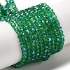 Electroplate Transparent Glass Beads Strands LS-EGLA-A035-T3mm-L18-1