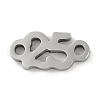 Non-Tarnish 304 Stainless Steel Connector Charms STAS-L279-018P-1