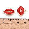 Alloy Enamel Pendants X-ENAM-S121-093-4