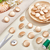 30Pcs Imitation Leather Snap Bottons BUTT-NB0001-90B-4