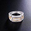 925 Sterling Silver Finger Ring JR538A-01-2
