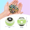 250Pcs 10 Colors Resin Beads RESI-YW0001-05-2