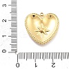 304 Stainless Steel Rhinestone Pendants STAS-R155-035E-G-3