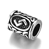 304 Stainless Steel European Beads OPDL-G010-07AS-01B-2