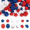12 style Food Grade Eco-Friendly Silicone Beads SIL-FH0001-03-1