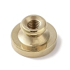 Golden Tone Wax Seal Brass Stamp Head DIY-B079-01G-A-3