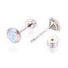 925 Sterling Silver Stud Earrings STER-N016-133B-P-2
