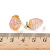 Transparent Glass Pendants GLAA-P072-03G-09-3