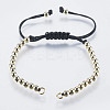Nylon Thread Cord Bracelet Making LS-BJEW-F304-01G-1