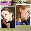 40Pcs Wooden Stud Earring Findings FIND-SC0008-96A-5