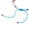 Glass Seed Beaded Braided Bead Bracelets BJEW-MZ00172-6