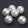 Imitated Pearl Acrylic Beads X-PACR-20D-12-01-1