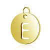 PVD Vacuum Plating 304 Stainless Steel Charms STAS-S105-T514G-E-1