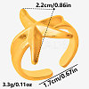 304 Stainless Steel Cuff Open Rings for Women MO3079-2-5