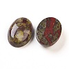 Natural Dragon Blood Stone Cabochons G-G769-04C-2