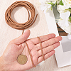 5M DIY Frosted Cowhide Leather Cord OCOR-GF0004-97B-04-3