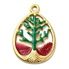 304 Stainless Steel Enamel Pendants STAS-S163-34G-02-1