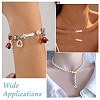 6Pcs 2 Colors Brass Micro Pave Clear Cubic Zirconia Interlocking Clasps KK-CJ0005-91-7
