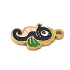 304 Stainless Steel Enamel Pendants LS-STAS-K312-07C-G-2