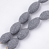Handmade Polymer Clay Rhinestone Beads RB-S058-03A-11-1