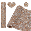Rectangle Plastic Hotfix Rhinestone DIY-WH0349-339C-1
