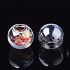 Round Handmade One Hole Blown Glass Globe Ball Bottles LS-BLOW-R002-14mm-AB-2