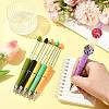 9Pcs ABS Plastic Ball-Point Pen AJEW-FS0001-43C-6