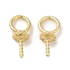 Brass Bead Cap Bails LS-KK-G499-09B-G-1