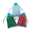 Organza Gift Bags with Drawstring X-OP-R016-10x15cm-17-4