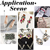 72Pcs 6 Colors Glass Beads GLAA-DC0001-04-6