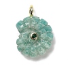 Natural Amazonite Pendants G-A287-01G-06-1
