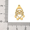 Christmas 201 Stainless Steel Pendants STAS-Q015-07G-3