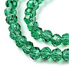 Transparent Glass Beads Strands GLAA-R135-2mm-13-3