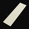 Rectangle Shape Cardboard Necklace Display Cards CDIS-Q001-18-2