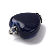 Acrylic Imitation Gemstone Style Pendants PALLOY-JF03511-4