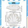 Shell Shape Ceramics Jewelry Plate AJEW-WH0606-41A-3