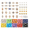 DIY Evil Eye Bracelet Making Kit DIY-TA0004-42-2
