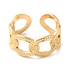 Ion Plating(IP) 304 Stainless Steel Finger Rings RJEW-L102-41G-2