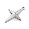 Anti-Tarnish 304 Stainless Steel Charms STAS-D192-07P-2