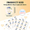 5 Sheets Round Dot PVC Waterproof Decorative Sticker Labels DIY-WH0481-09-2